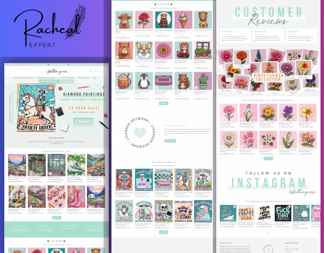 Cover image for Art & Craft Supplies
I designed