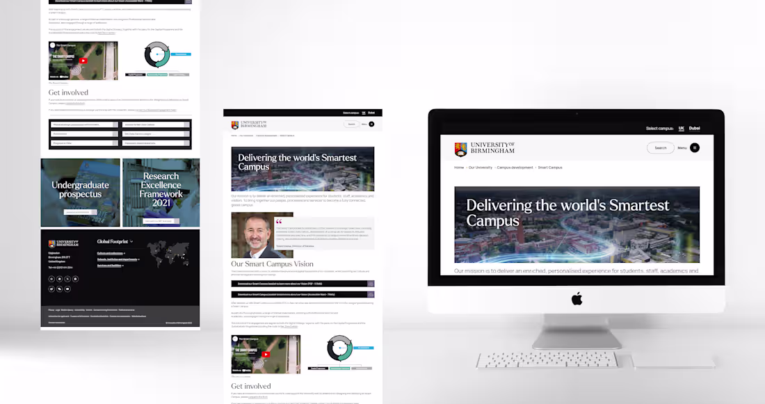 Cover image for University of Birmingham | Smart Campus