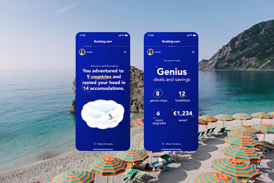 Cover image for Booking.com (https://Booking.com) Year in Travel