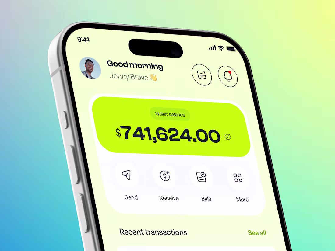 Cover image for Fintech App Concept Design