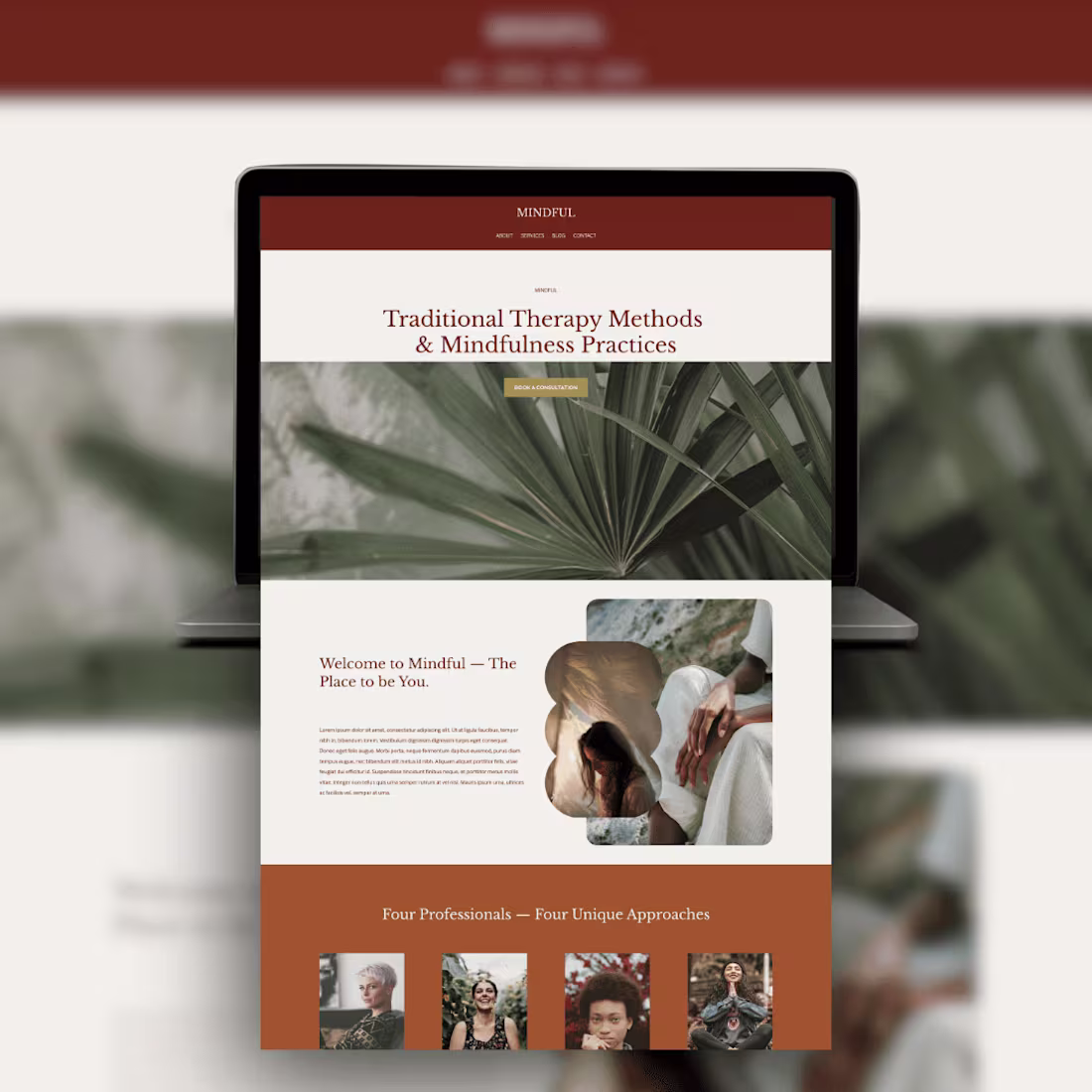 Cover image for Minful Website Template