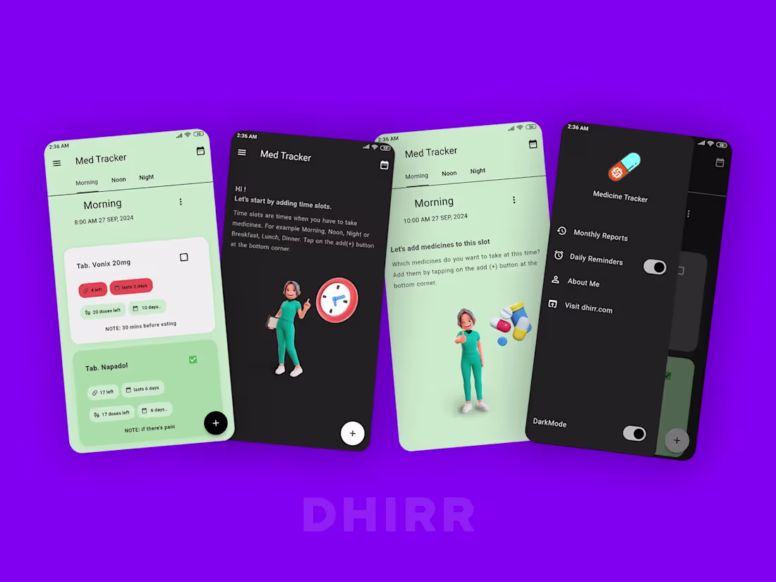 Cover image for Cross platform medicine tracker and reminder