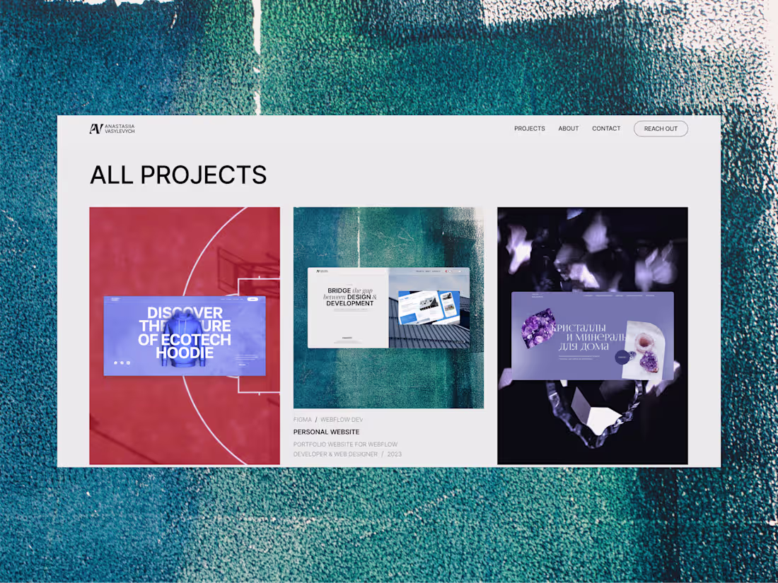 Cover image for Portfolio website