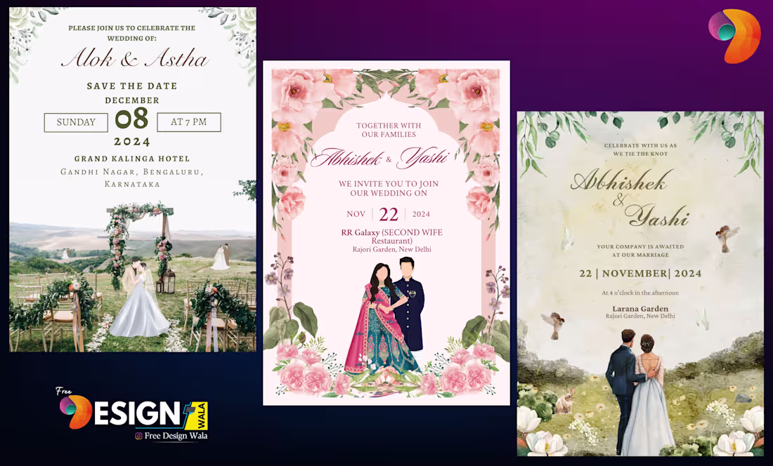 Cover image for Stunning Custom Wedding Invitations to Celebrate Your Love!