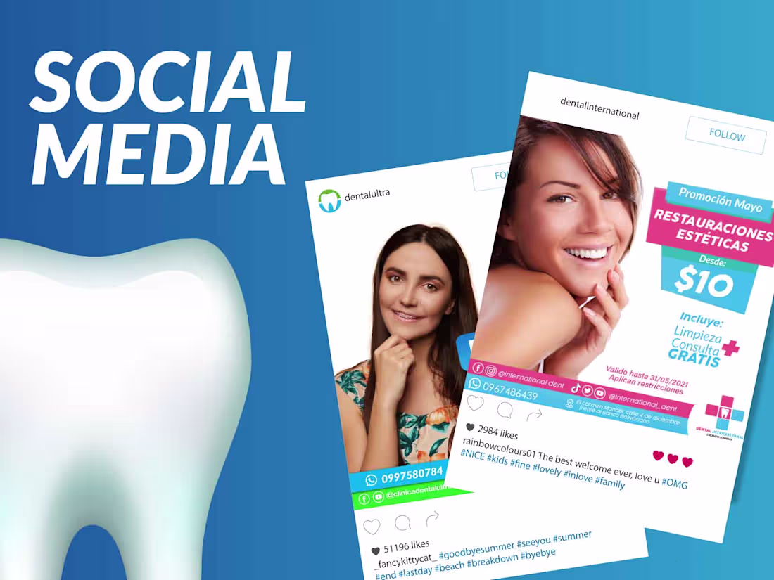 Cover image for Post design for Navarro dental clinic