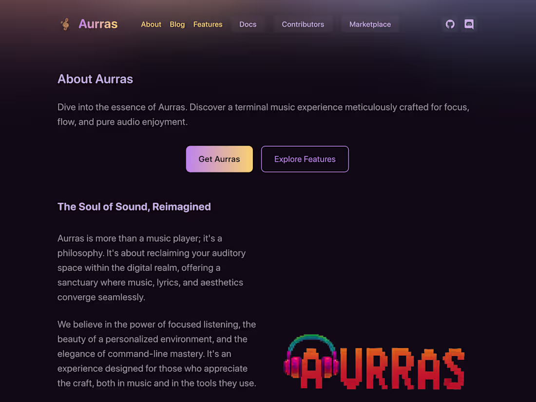 Cover image for Aurras Docs