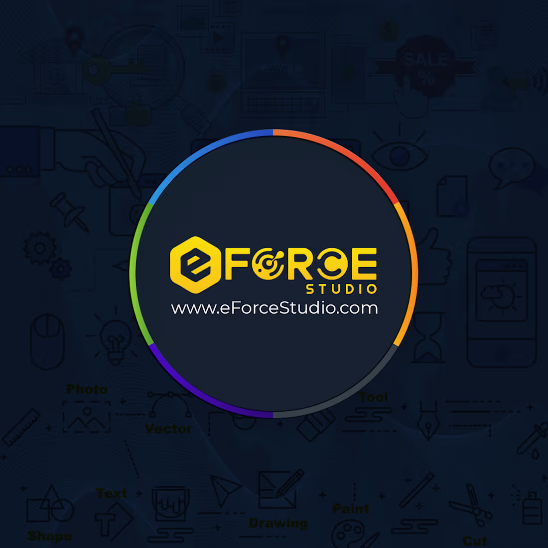 Cover image for Logo Design for eForce Studio