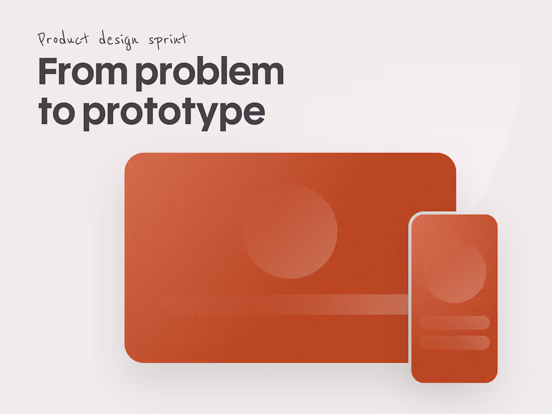 Cover image for Product Design Sprint