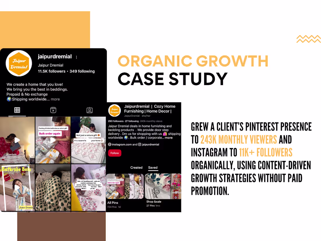 Cover image for Driving 100% Organic Social Growth – No Ads, Just Strategy