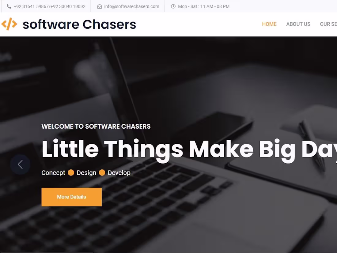 Cover image for Home - Software chasers