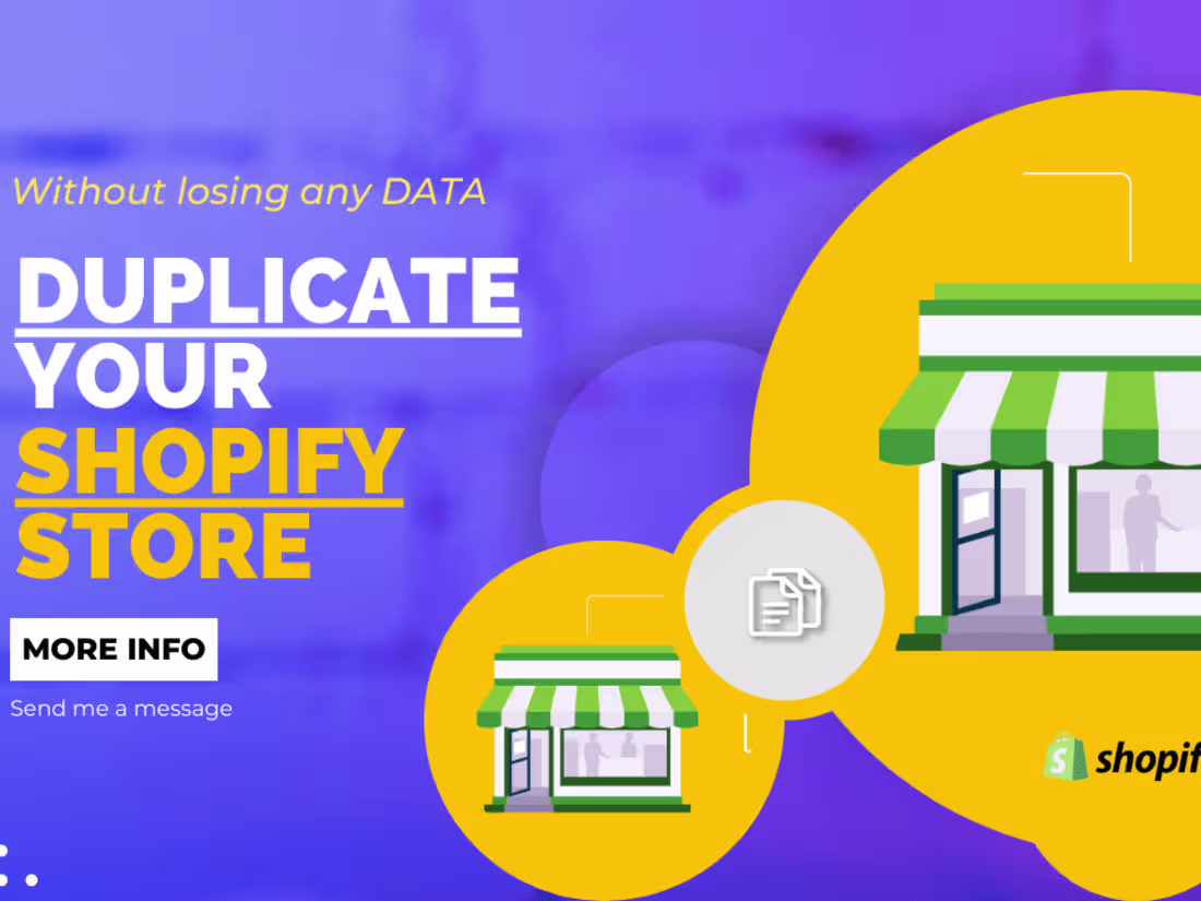 Cover image for I will redesign shopify store revamp website revamp dropshipping