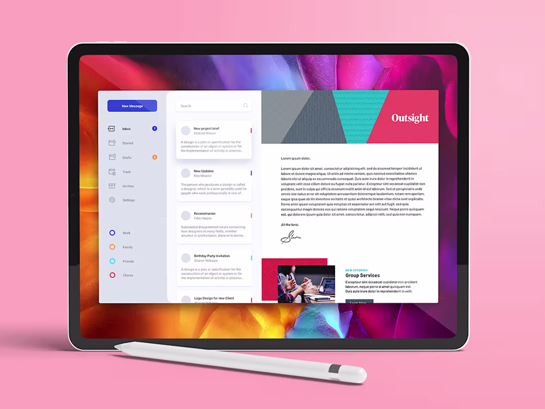 Cover image for Outsight – Brand Expansion & Template System