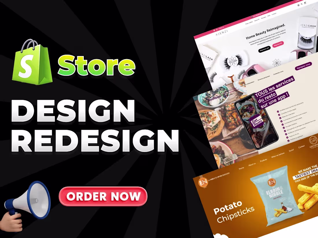 Cover image for Get Shopify store designed in any style all at affordable rates.