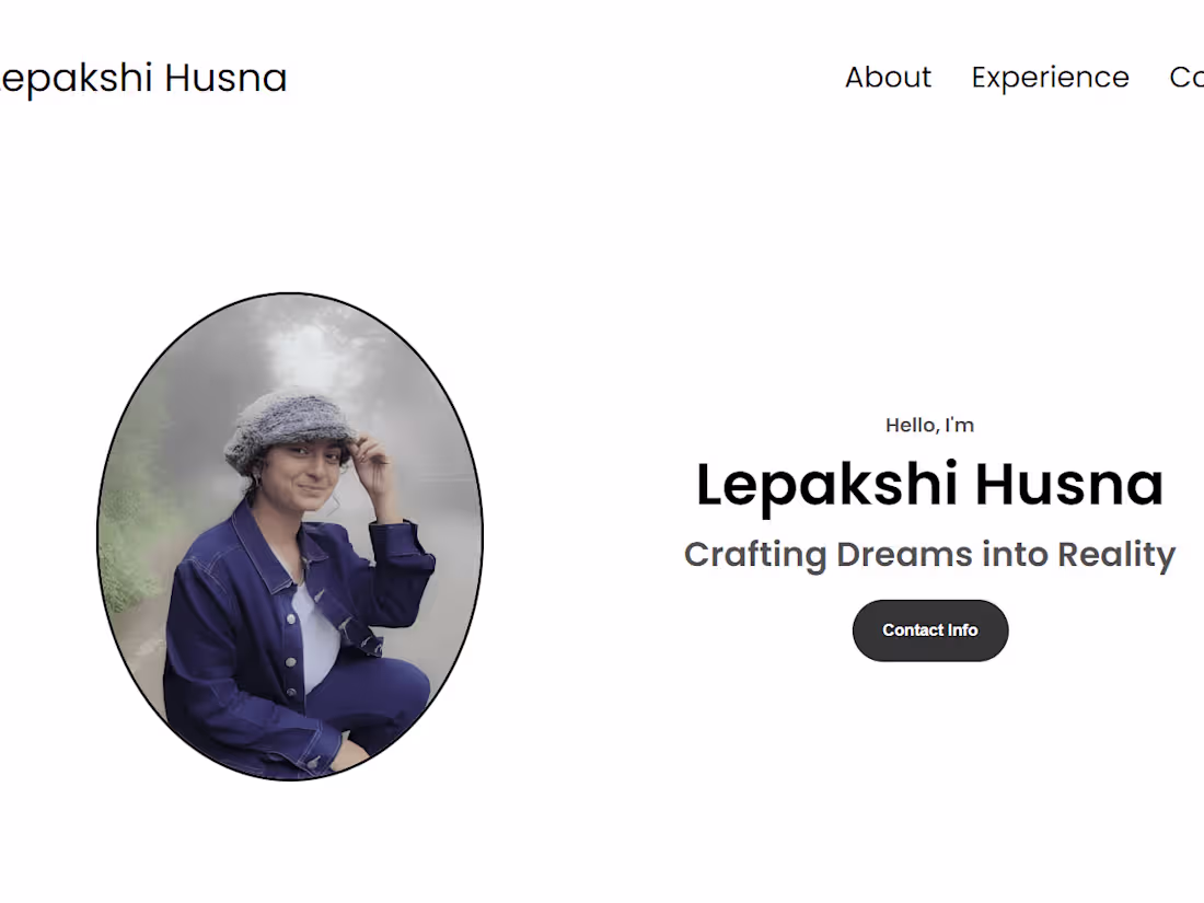 Cover image for Husna-Portfolio