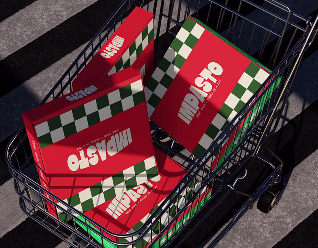 Cover image for Impasto - Bold Branding & Packaging for a Pizza Brand
