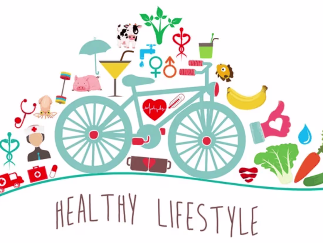 Cover image for Healthy lifestyle 