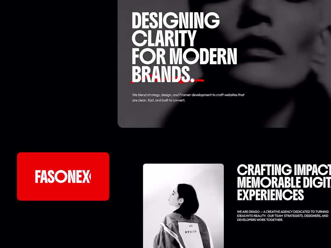 Cover image for Modern Agency Landing Page