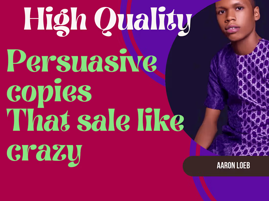 Cover image for Skyrocket your Sales with Persuasive Copywriting Content.