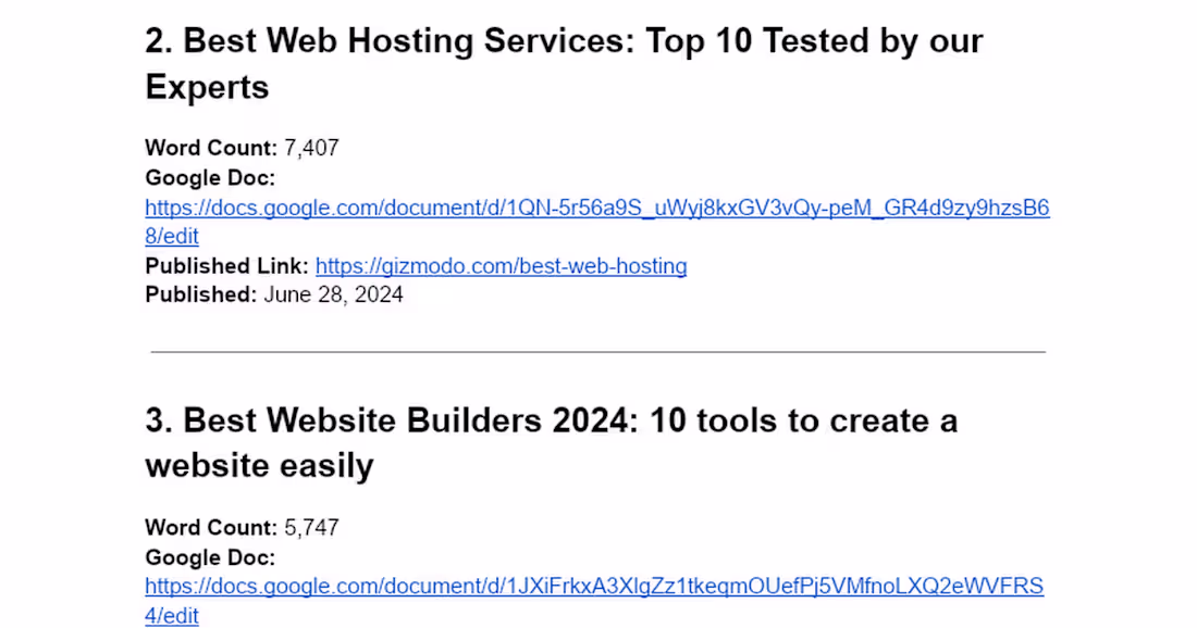 Cover image for Web Hosting and Website Builders Articles for Gizmodo
