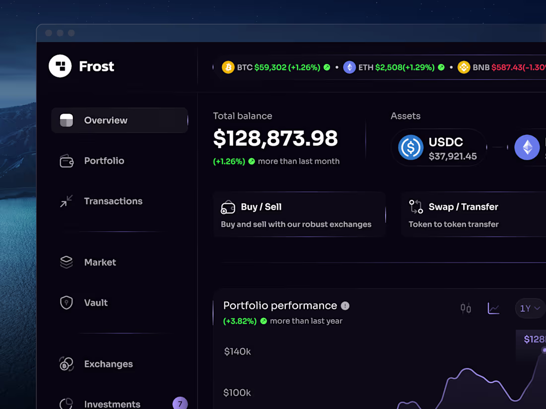 Cover image for Frost Multi-Wallet Platform Design