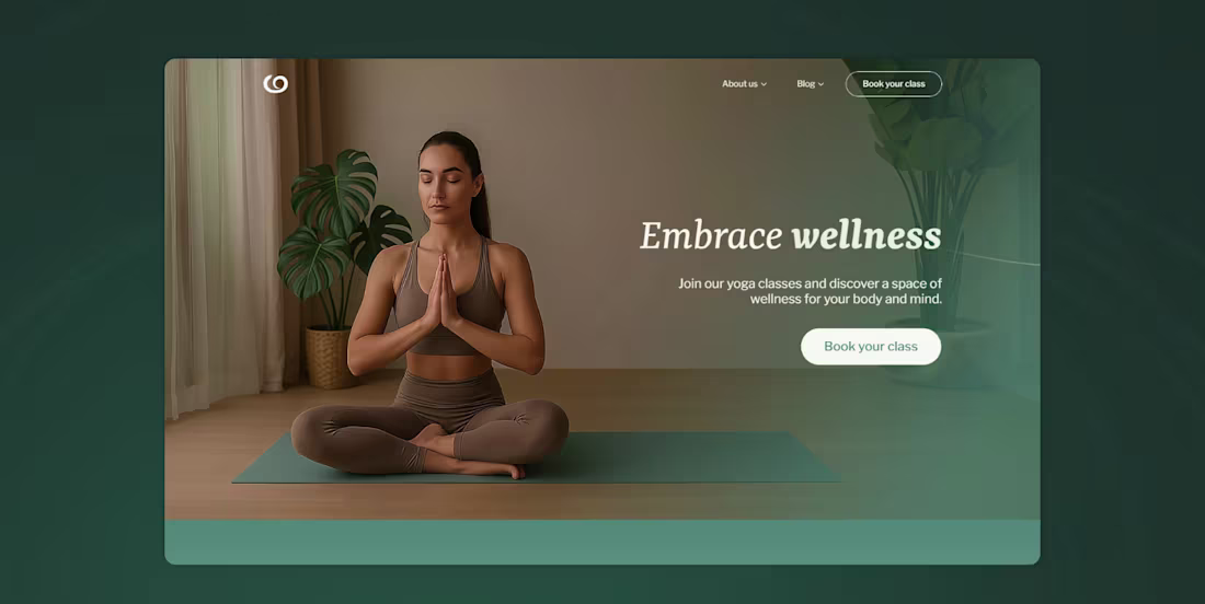 Cover image for Yoga Studio Web Design Project