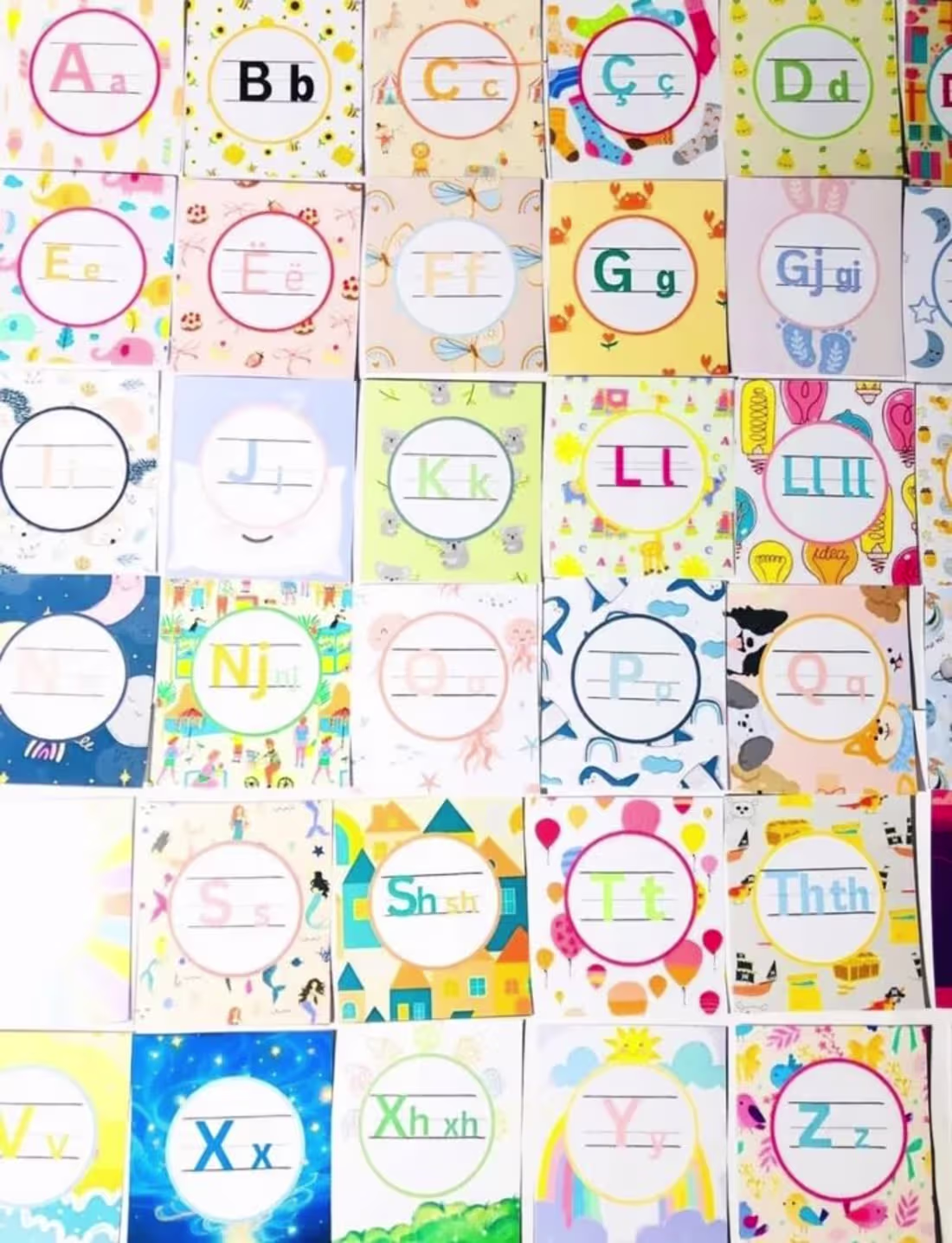 Cover image for I design clean, modern, and engaging alphabet flashcards usi...