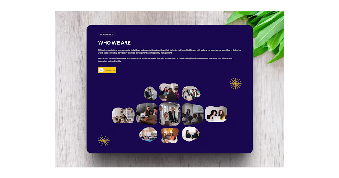 Cover image for Starlight Website