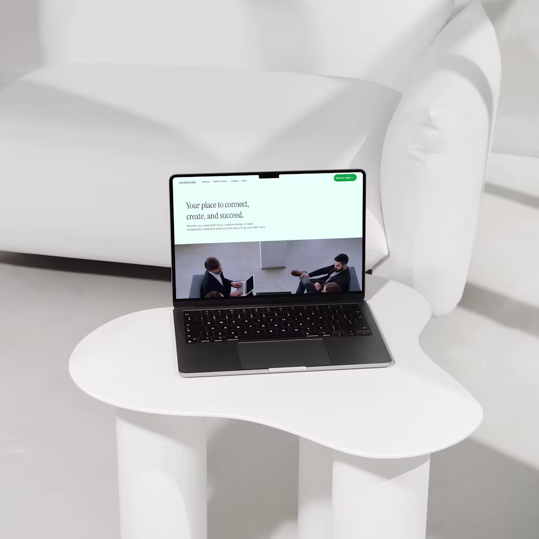 Cover image for NestWork Website Redesign: From Flat to Fast