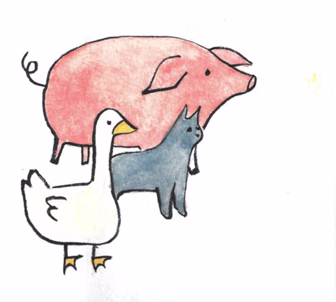 Cover image for Whimsical Children's Book Illustrations