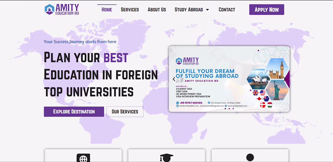 Cover image for Amity Education bd