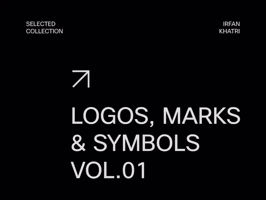 Cover image for Logos, Marks & Symbols Vol.01 