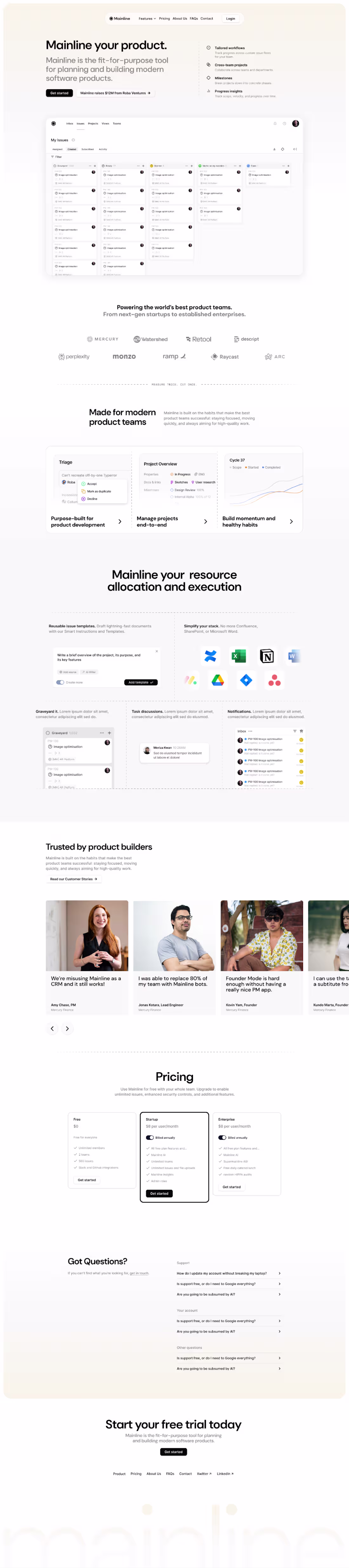 Cover image for Streamline Project Management with Mainline Template Launch