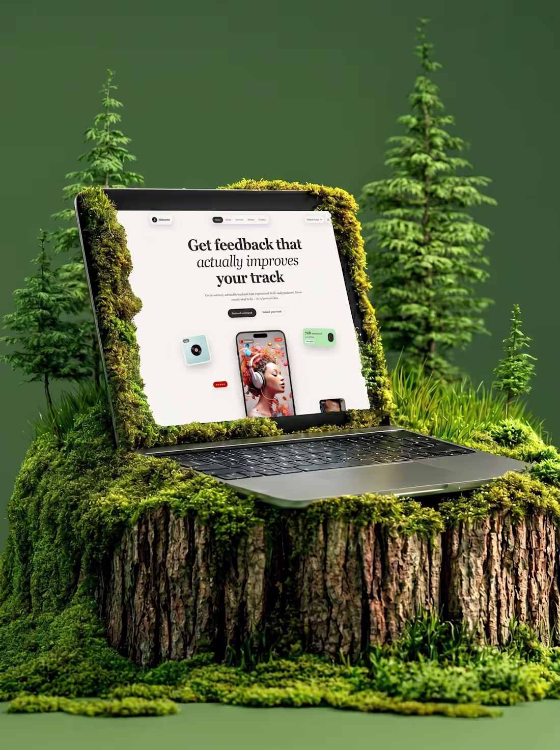 Cover image for Made this website for a