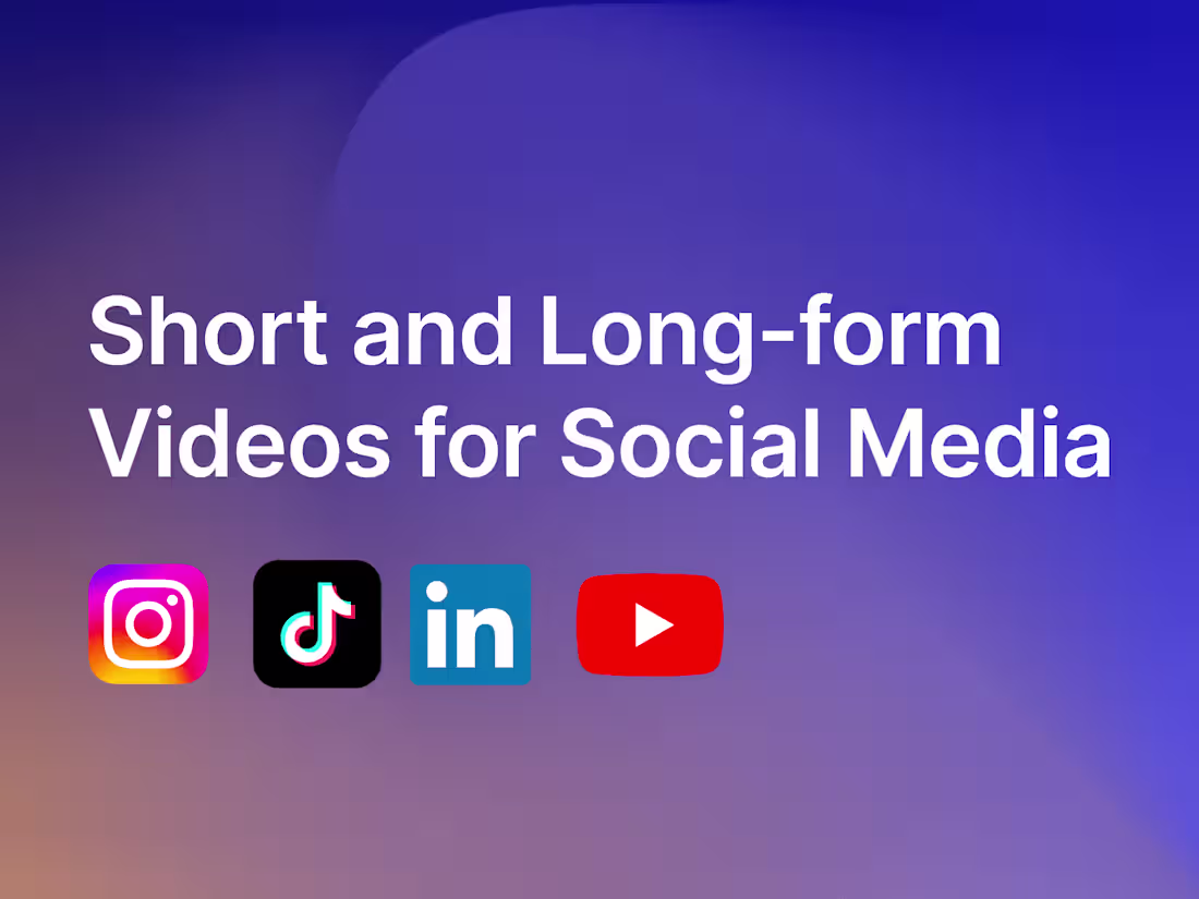 Cover image for Video Editing for Social Media