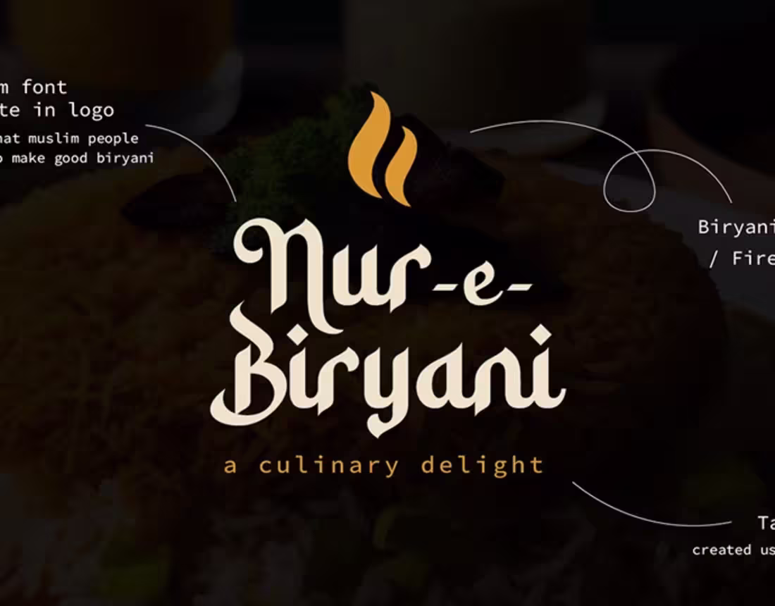 Cover image for Nur-e-Biryani | Logo Design