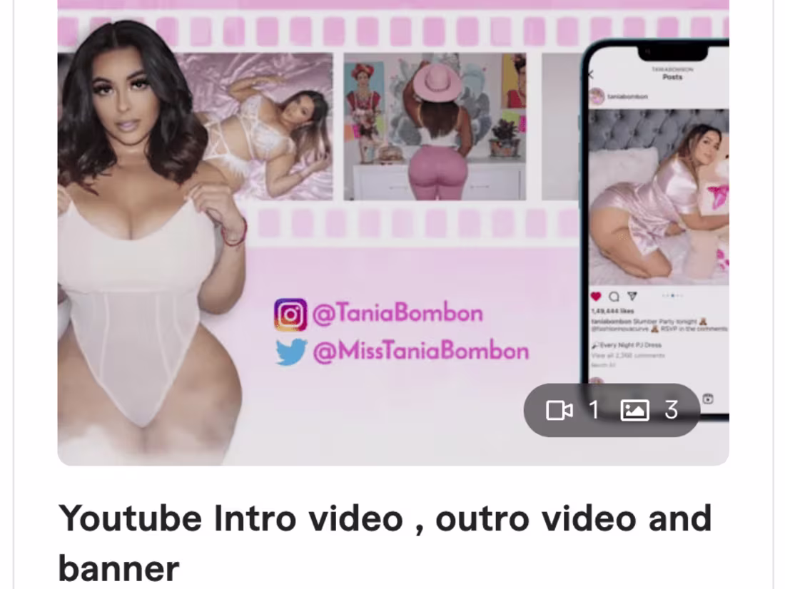 Cover image for I will create unique intro, outro, and banner for your youtube