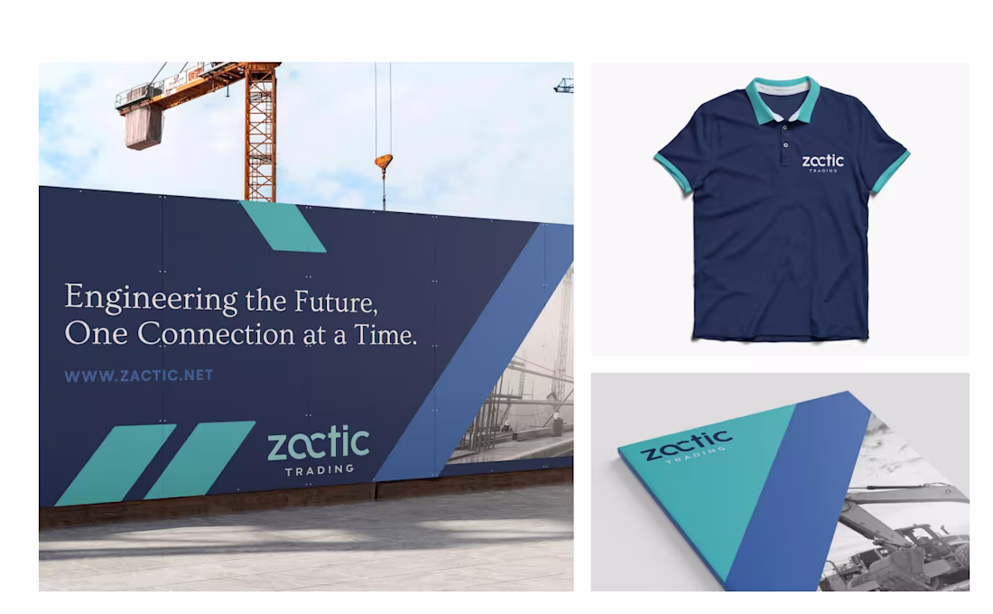 Cover image for Zactic Trading Rebranding Project