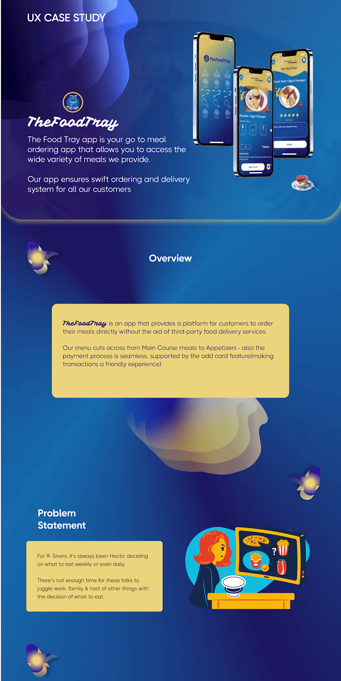 Cover image for THEFOODTRAY (a meal ordering app)