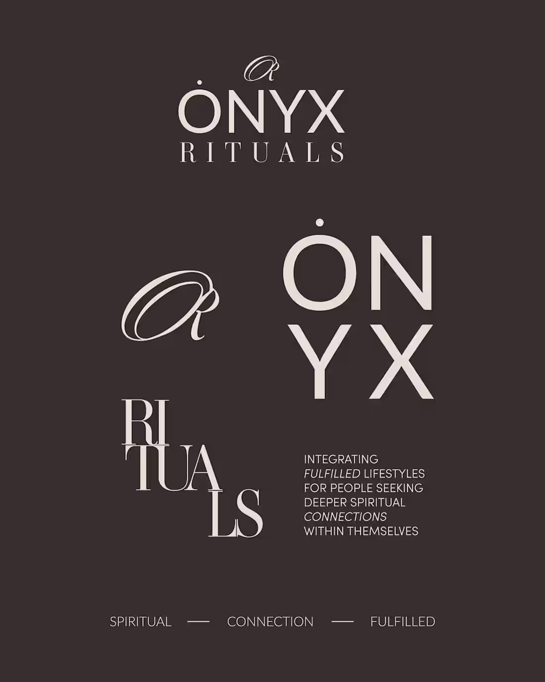 Cover image for ONYX RITUALS BRAND IDENTITY