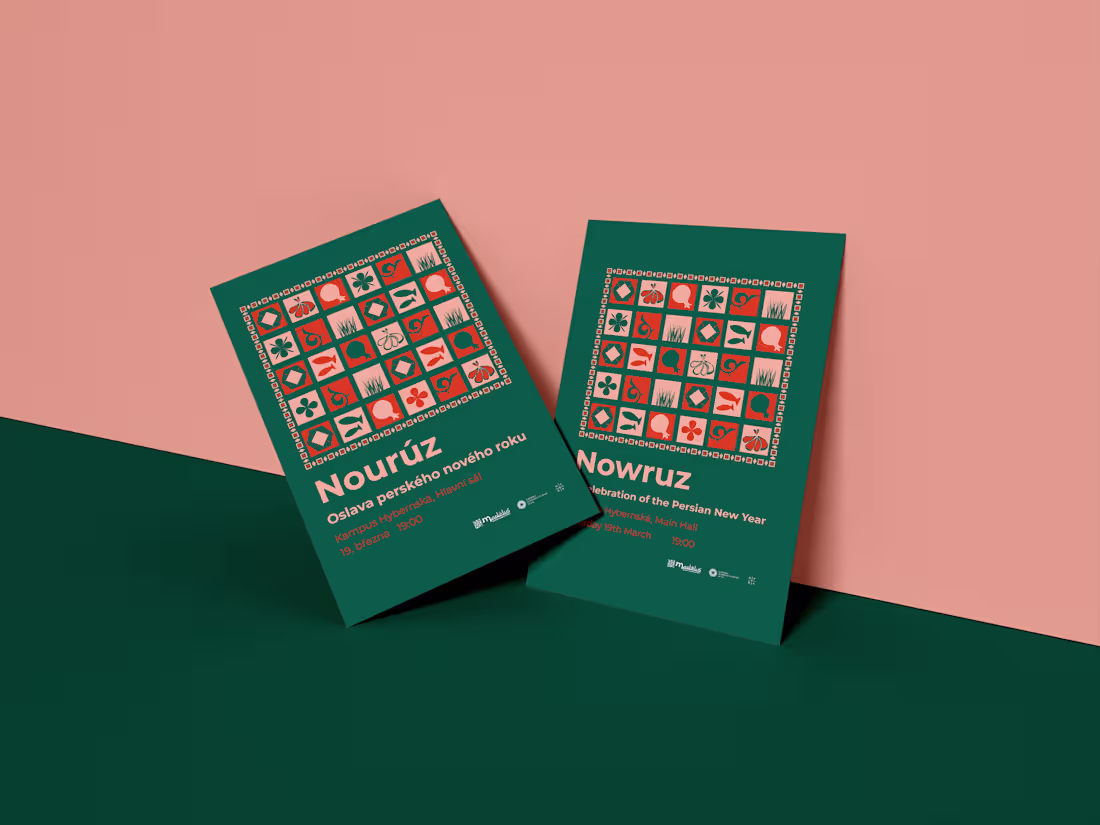 Cover image for Poster design for Nowruz event