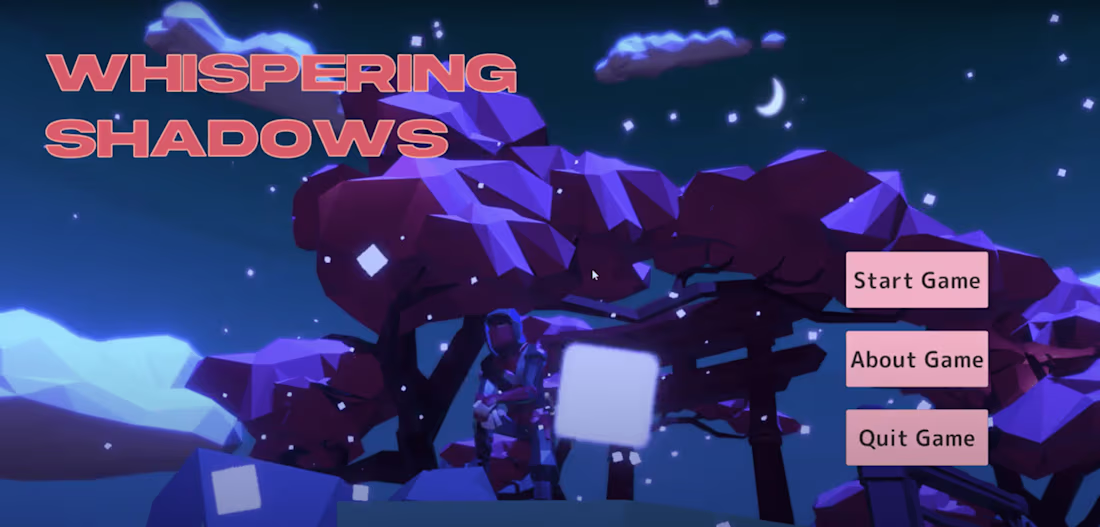 Cover image for Whispering Shadows: Navigate stealthily, eliminate foes, and sur