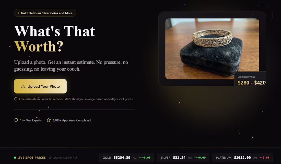 Cover image for Jewelry store client web app