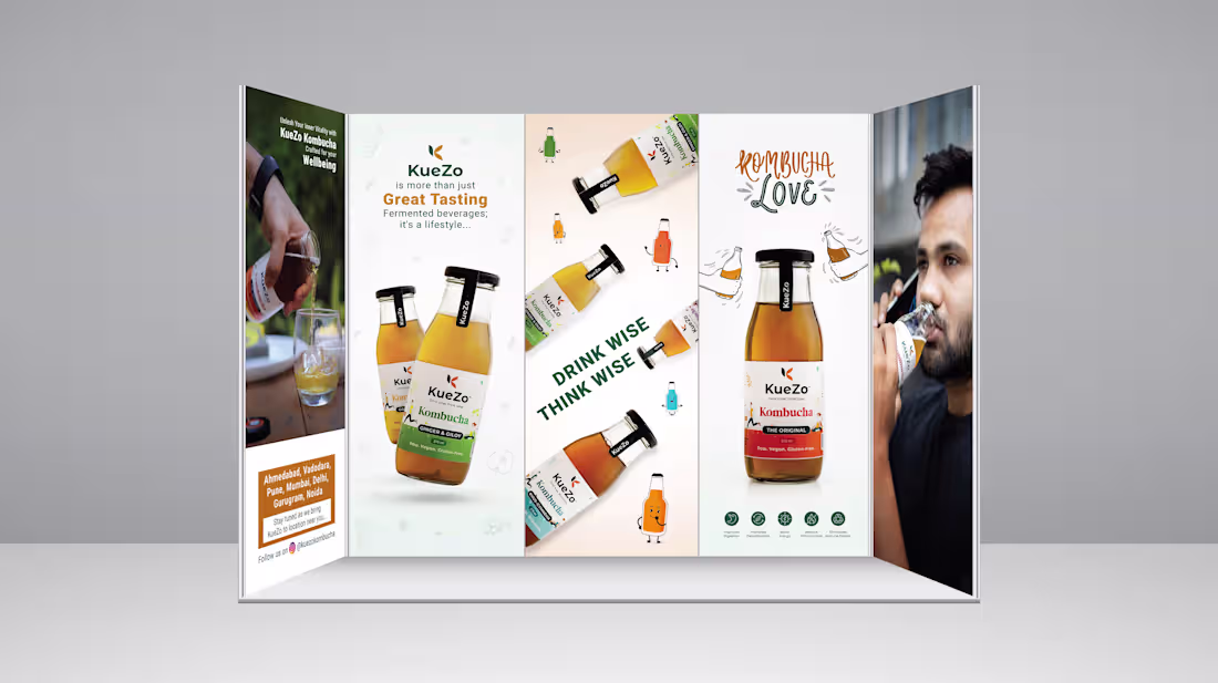 Cover image for Creative campaign for a kombucha