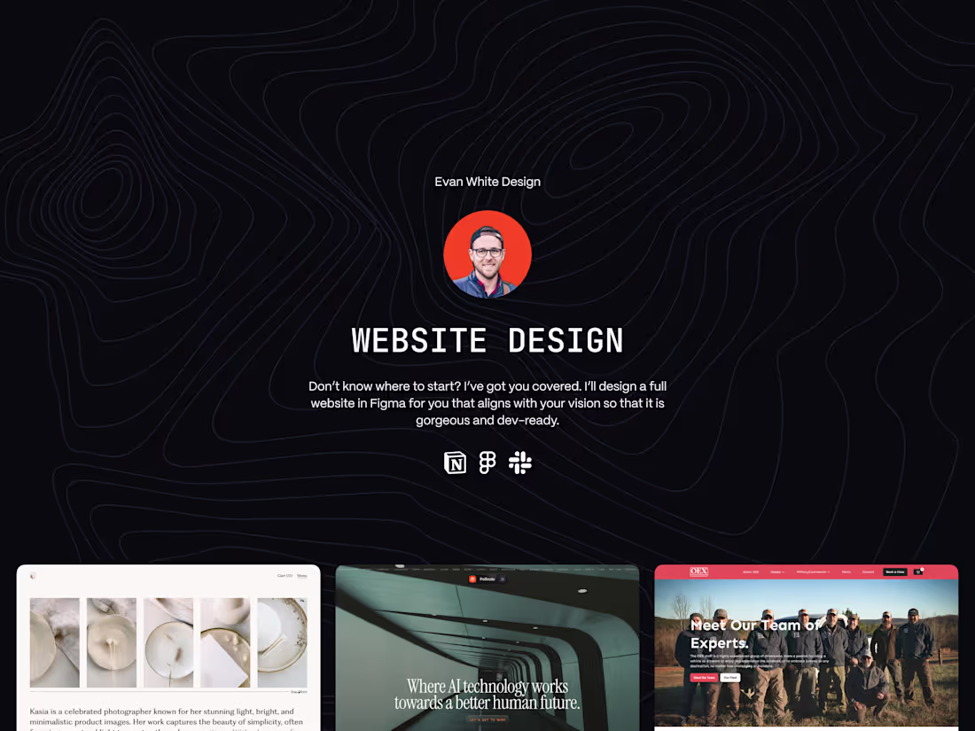 Cover image for Website • Design