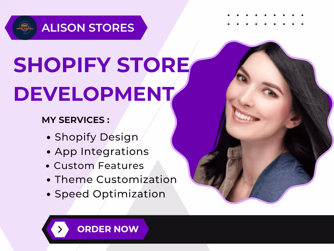 Cover image for Shopify website design, Shopify customization, Shopify redesign