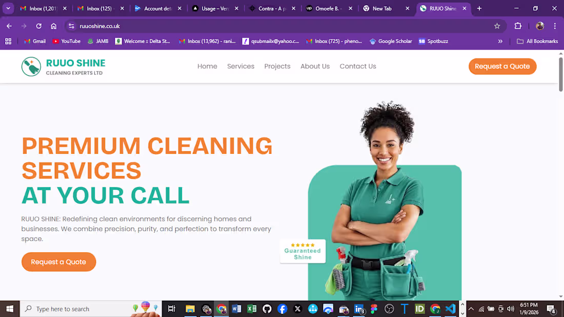 Cover image for RUUO SHINE CLEANING EXPERTS LTD