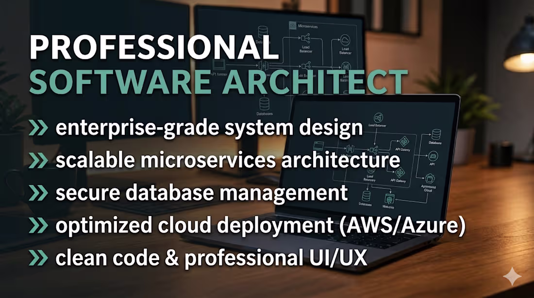 Cover image for Enterprise-Grade Software Architecture & System