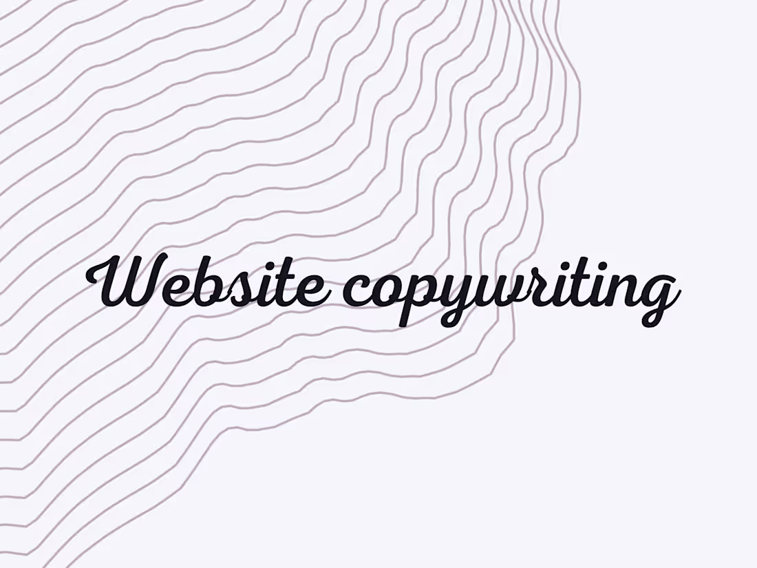 Cover image for Full Website Copywriting