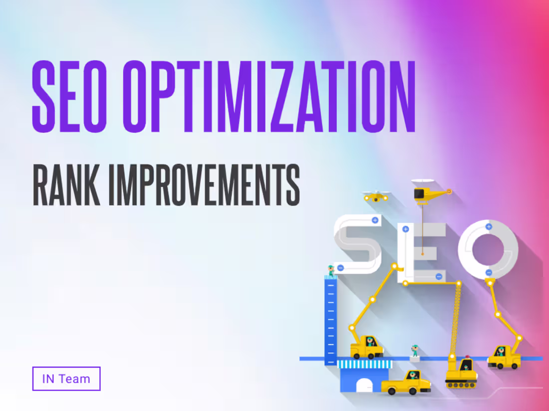 Cover image for SEO Optimization. Rank improvements