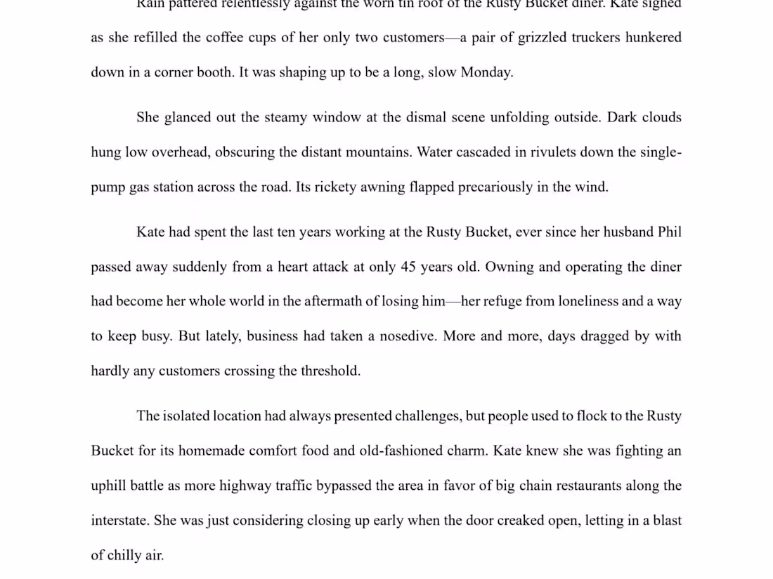 Cover image for Story assignment